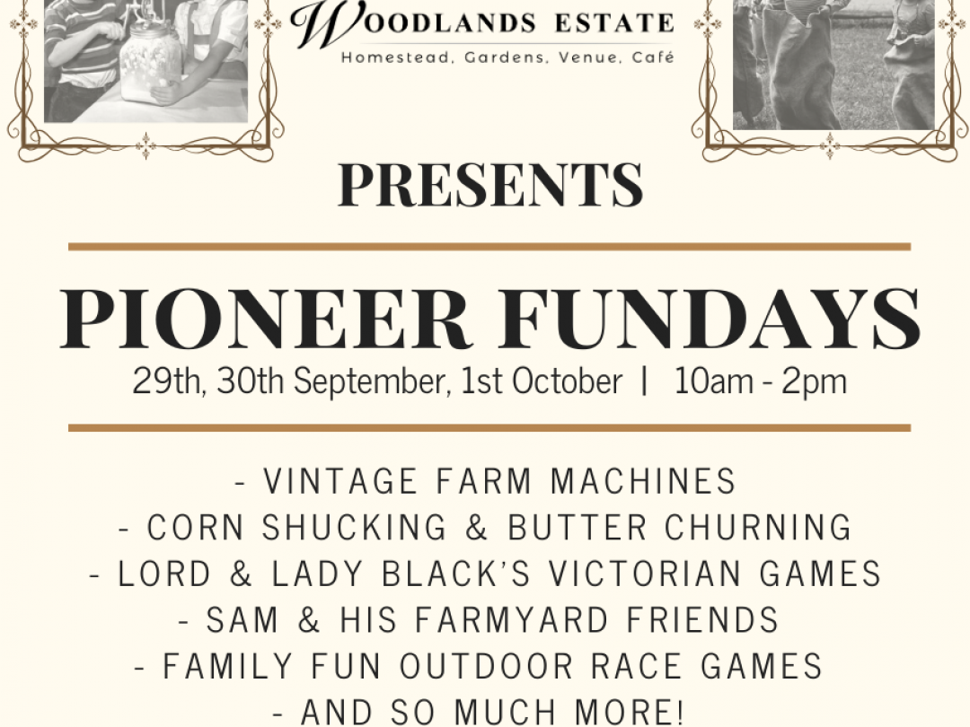 Pioneer Fundays - Postponed