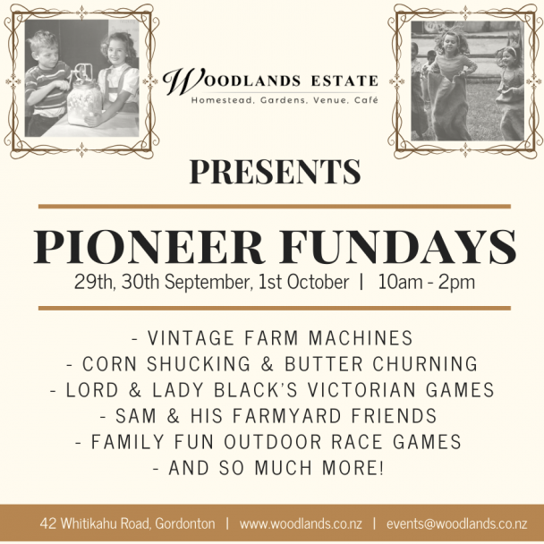 Pioneer Fundays - Postponed