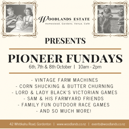 April 2020 Pioneer Fundays - Postponed