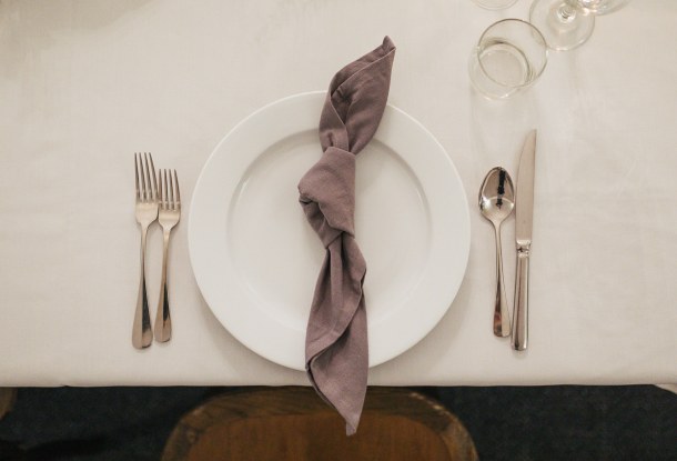 Table Setting Grey